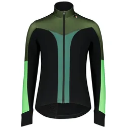 Bioracer, Damen, Velotrikot, Women's Vesper Tempest Thermal Long Sleeve Jersey (XS), Schwarz, XS