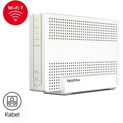 FRITZ! Box 6690 Pro, (Wi-Fi 7) WLAN Mesh Kabelrouter mit Modem 5,760 Mbit/s,