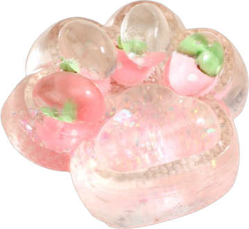 JoyToys Cat Paw Squishy Stress Relief Toy Handmade Slow Rebound Fidget Squeeze For Kids & Adults pink