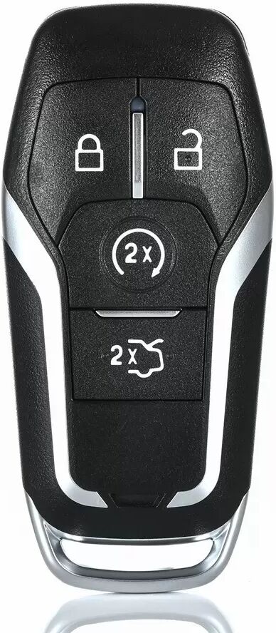 INF 4-Tasten Schlüsselgehäuse Ersatzschale kompatibel mit Ford Mondeo/Explorer/Edge