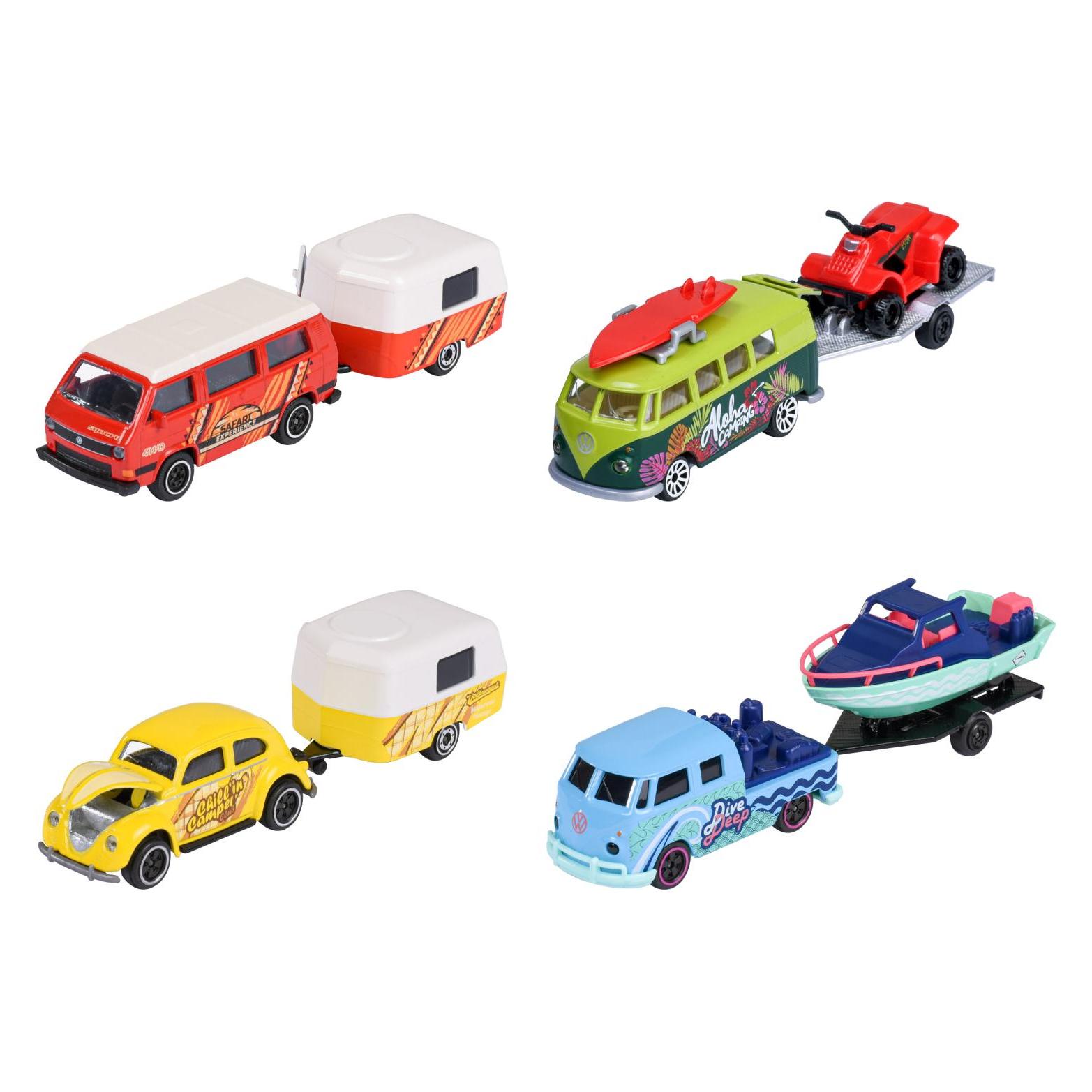 Majorette Volkswagen Trailer, 4-sort. (214102000)