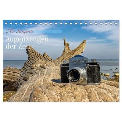 Alte Fotoapparate, Augenzeugen der Zeit (Tischkalender 2027 DIN A5 quer), CALVENDO Monatskalender