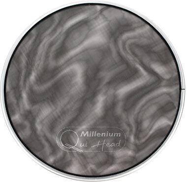 "Millenium QuiHead 08"" Black Mesh Head Noir"