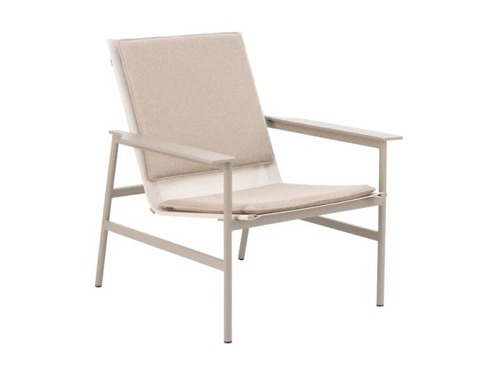 Brafab Fauteuil lounge Soro Khaki-teddy beige