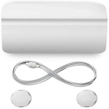 Uplift Essentials Automatic Indoor Pet Door Opener & Training Set white