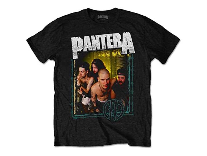 Pantera Barbed Band Logo T Shirt XL
