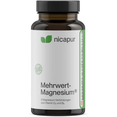 Nicapur Mehrwert-Magnesium Kapseln 60 St