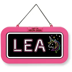 H&H NEON SCHILD LEA