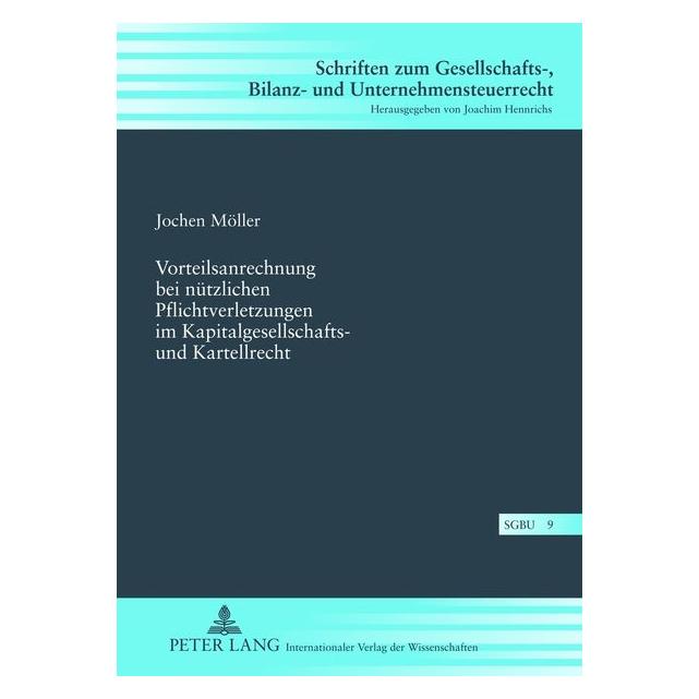 Peter Lang Möller:Vorteilsanrechnung bei nützliche (Deutsch, Hardcover, Jochen Möller) (67836412)