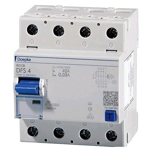 Doepke FISchutzschalter DFS4 0634/003A 03A (09144901)