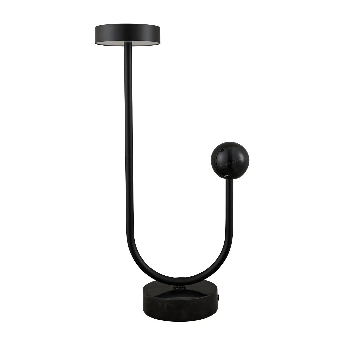 AYTM GRASIL tafellamp zwart metaal B: 15 cm, H: 56 cm