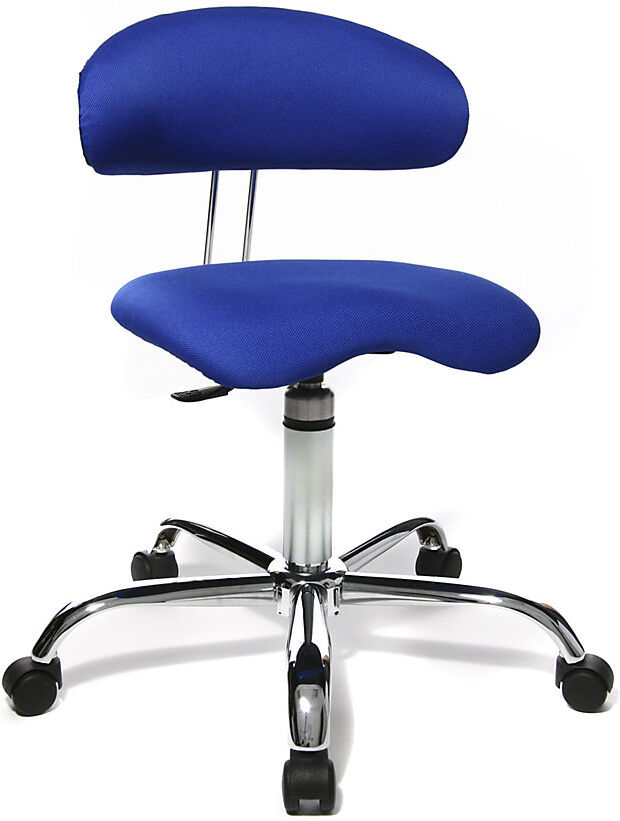Hocker SITNESS 40, 3-dimensional beweglich, blau Topstar