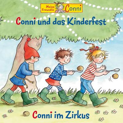 Conni und das Kinderfest / Conni im Zirkus - Liane Schneider, Audio, 4057664879875