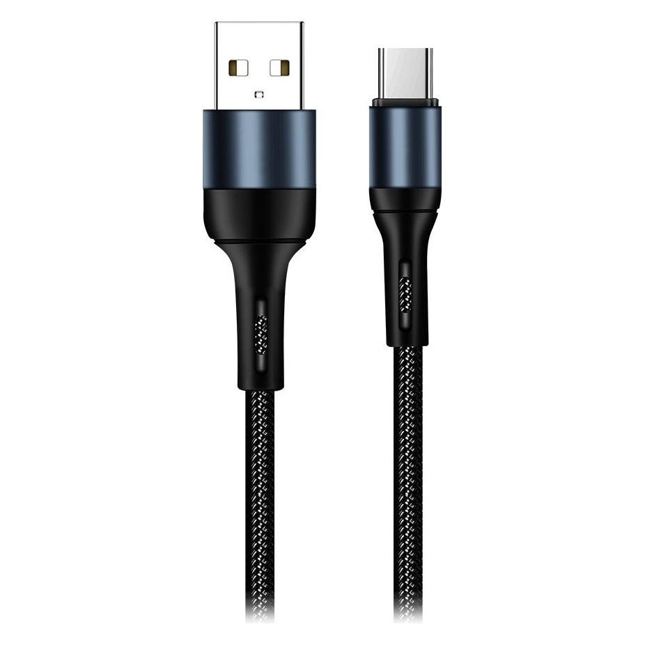 Colorway černá / Datový kabel / USB-A - USB-C / 2,4 A / 1 m (1 m, USB 2.0) (CW-CBUC045-BK)