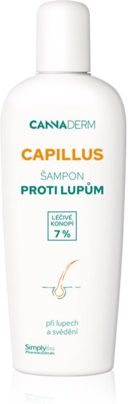 Cannaderm Capillus Anti-Dandruff Shampoo shampoing antipelliculaire à l'huile de chanvre 150 ml