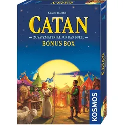 Kosmos FKS6822550 - Catan: Zusatzmaterial für Das Duell, Bonus Box, 2 Spieler, 10 Jahren (DE-Erweiterung) (Deutsch, 2 Spieler)