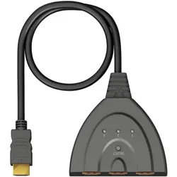 goobay HDMI-Switch 3x HDMI-Buchse