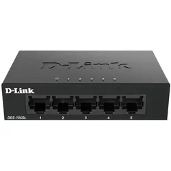 D-Link DGS-105GL/E, 5-Port Unmanaged Layer2 Gigabit Light Switch ohne IGMP