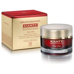 Bruno Vassari, Gesichtscreme, Kianty Experience Wirkstoffe Anti-Aging-Morgen- und Abendcreme für das Gesicht - (50 ml, Nachtcreme, Tagescreme)