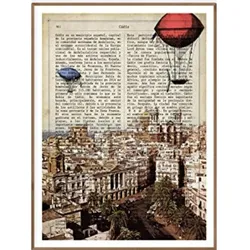 POSTER Vintage Von Cadiz. A4 Rahmenlos