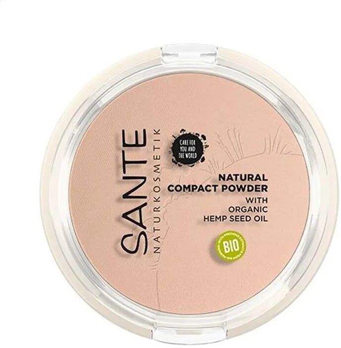 Sante Maquilhagem Compacta - Pó 01 Cool Ivory Bio