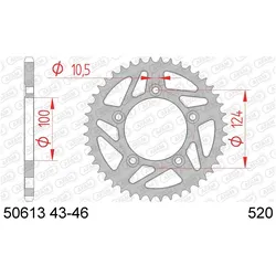 Afam Kettenrad 50613