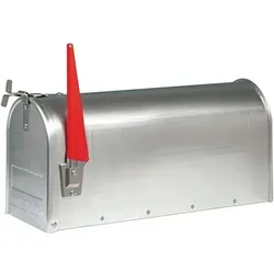 Briefkasten U.S. Mailbox 891/892 H.220mm B.170mm T.480mm Alu. Aluminium
