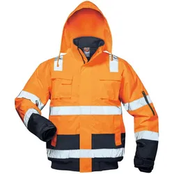 Magni,  Elysee Warnschutz Pilotjacke "Jonas" Grösse, 1 Stück, 3XL, orange/blau, 23545-3XL (3XL)