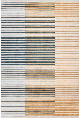 Nuloom Ondelia Striped Washable Rug