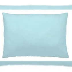 Glatte Kissenbezug 45x90cm Baumwolle extra weiche Baumwolle in Spanien Azul Mar 76 Naturals gemacht