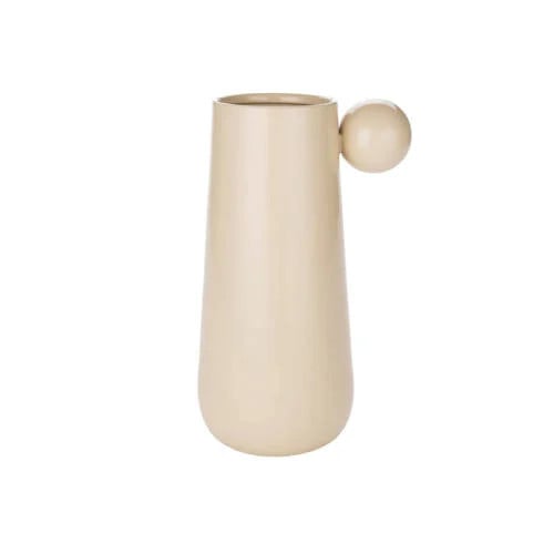 Dutchbone Dot vaas Beige