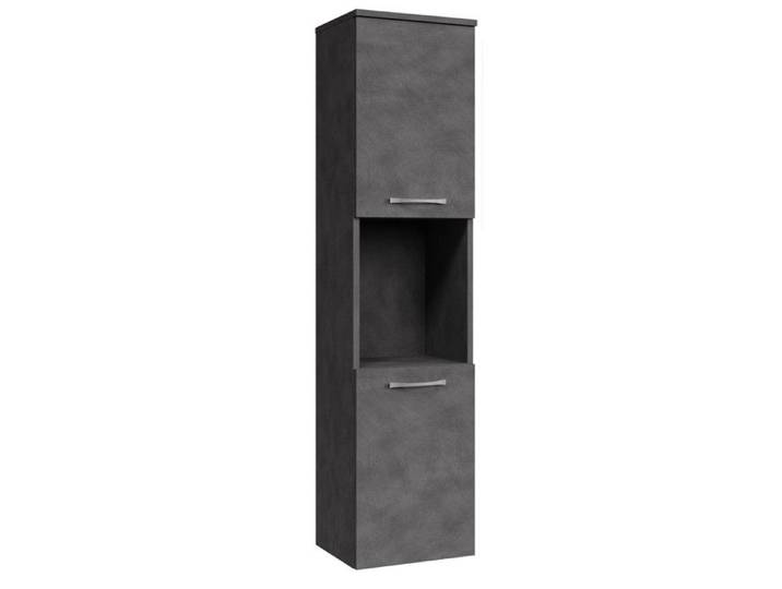 Armoire de rangement de Montreal Hauteur 131 cm Matera - Meuble de rangement haut placard armoire colonne