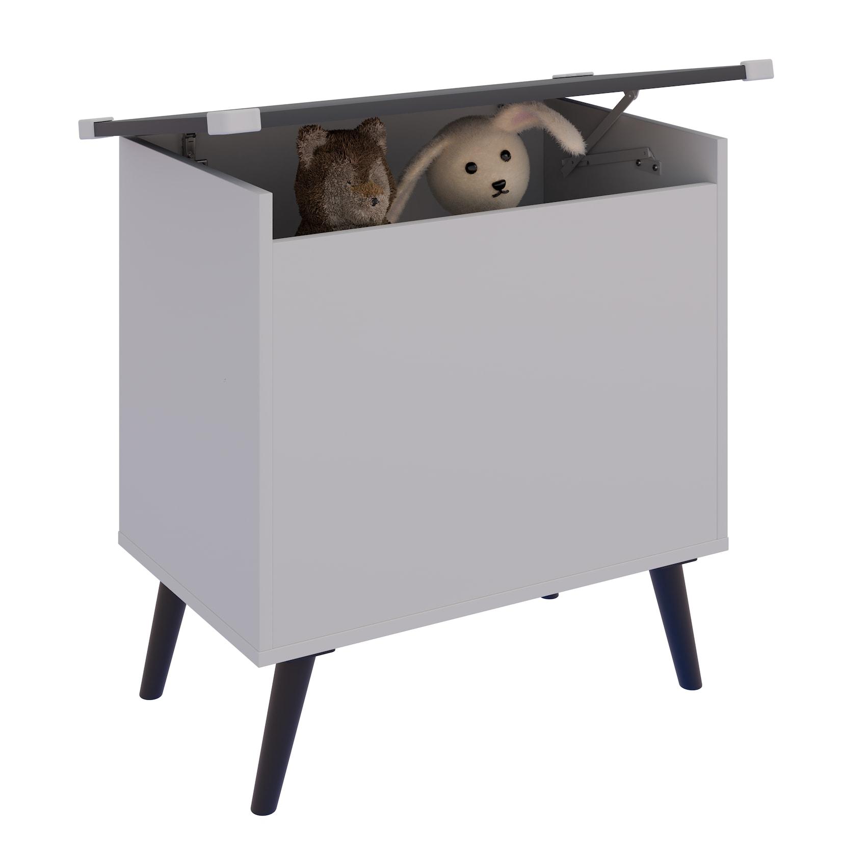 VCM Holztruhe Maße ca. H. 65 x B. 68 x T. 39 cm Kiste für alle Wohnräume Aufbewahrungsbox Kiste - Bosula L