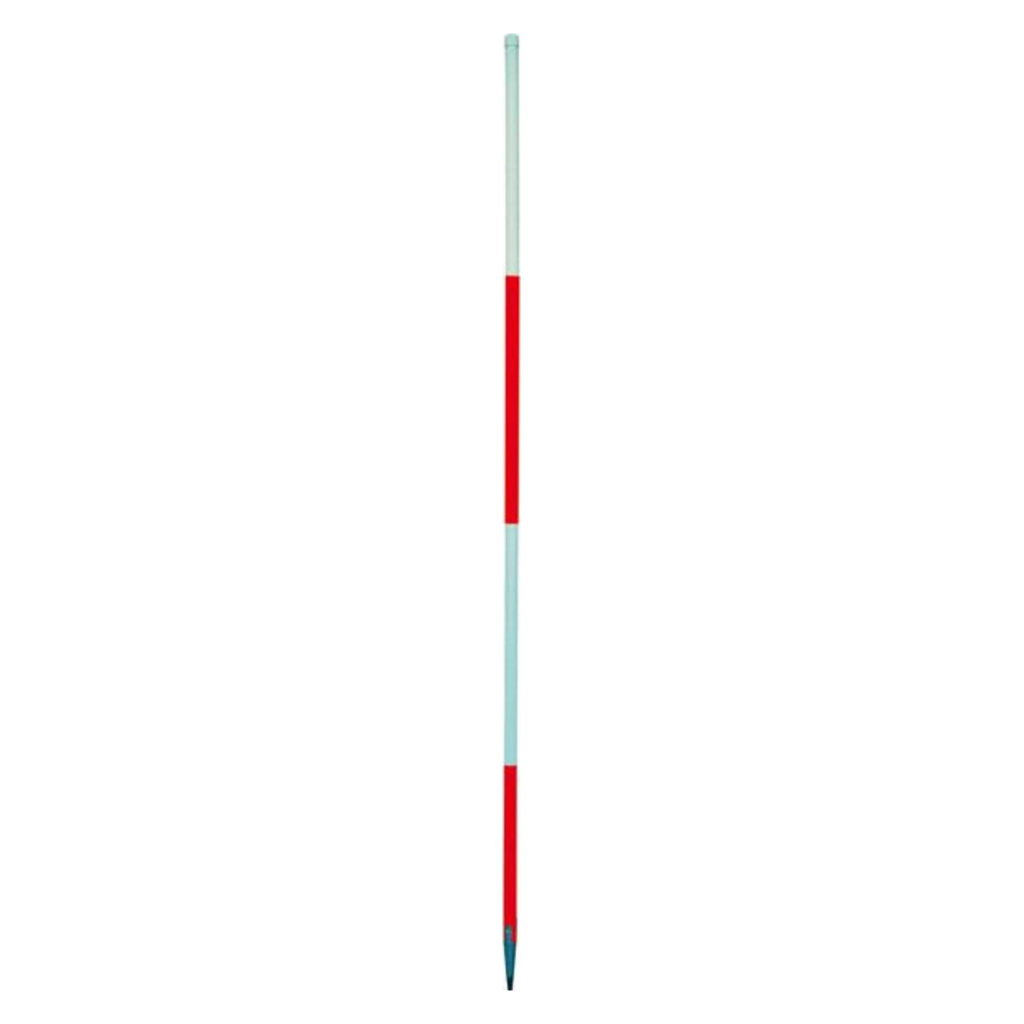 Magni Baufluchtstab 2,16m, Stahl,steckbar,2.Spitzen (Stahl) (4016054055015)