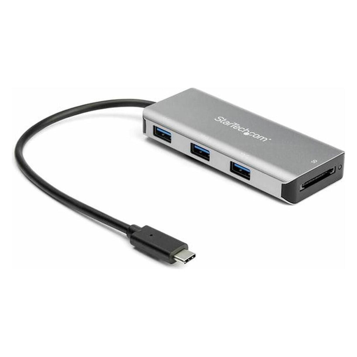 StarTech HUB USB 1x SD + 3x USB-A 3.2 Gen2 (HB31C3ASDMB) (USB-C, 3 Ports) (HB31C3ASDMB)