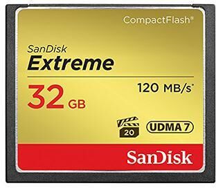 Tarjeta de memoria Extreme CF 32GB - SANDISK