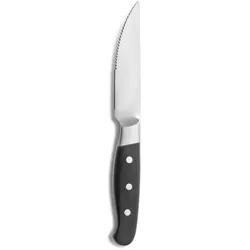 Comas Aconcagua Steakmesser Schwarz, 6er-Pack