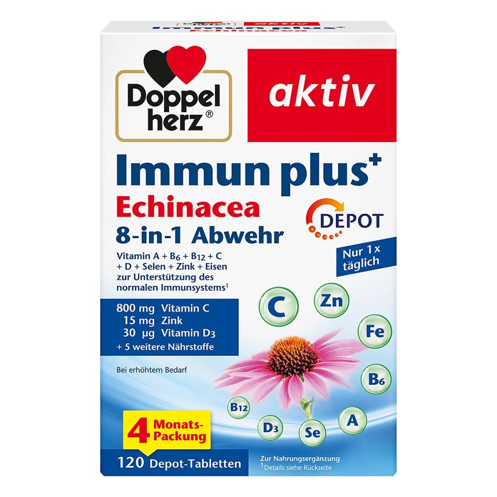 Queisser Pharma GmbH & Co. KG Doppelherz aktiv Immun plus+ Echinacea 16708379