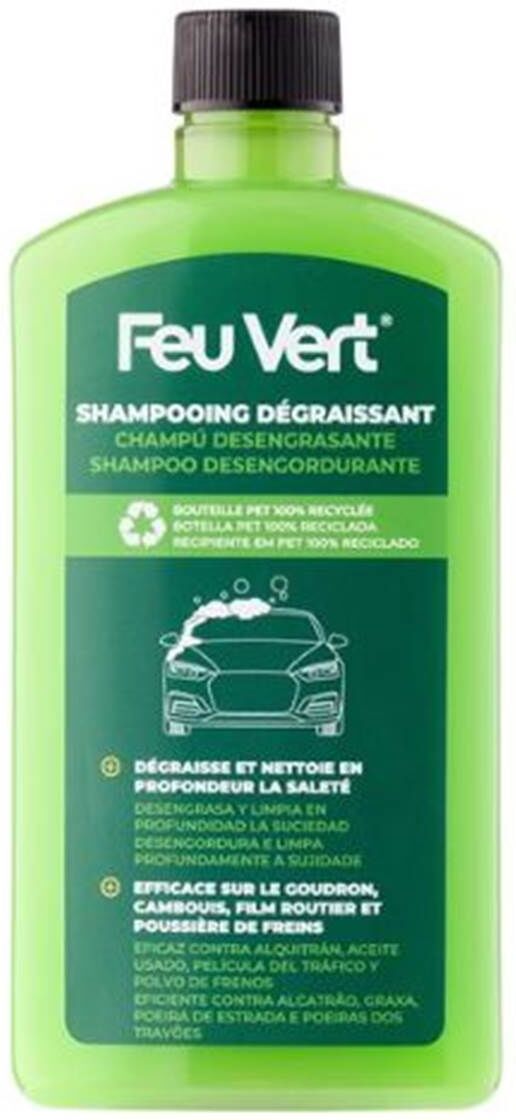 Champô desengordurante para carroçarias Feu Vert 500 ml