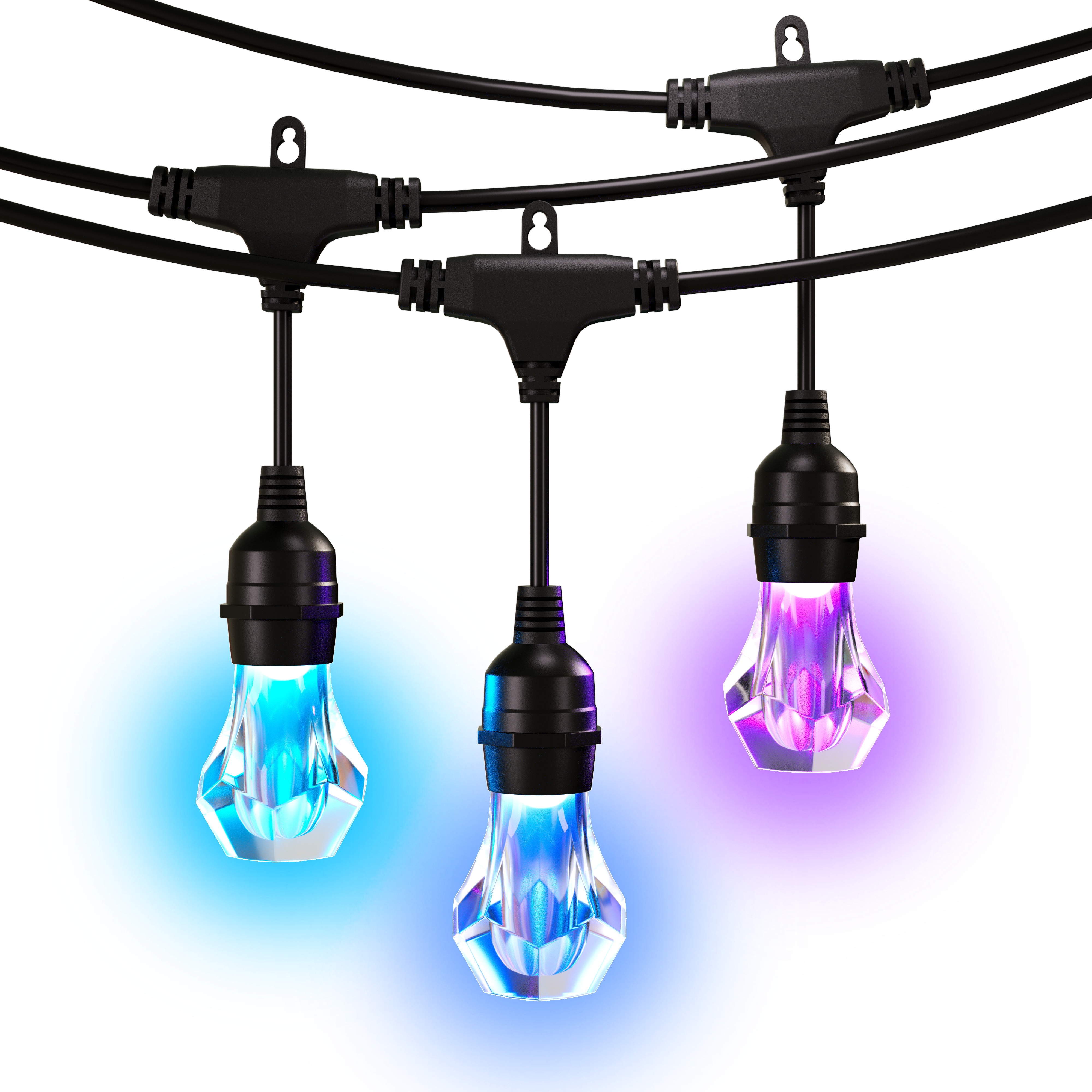 Nanoleaf Essentials Matter Smart Multicolour Outdoor String Light Starter Kit 30m NF084K02-40SLO