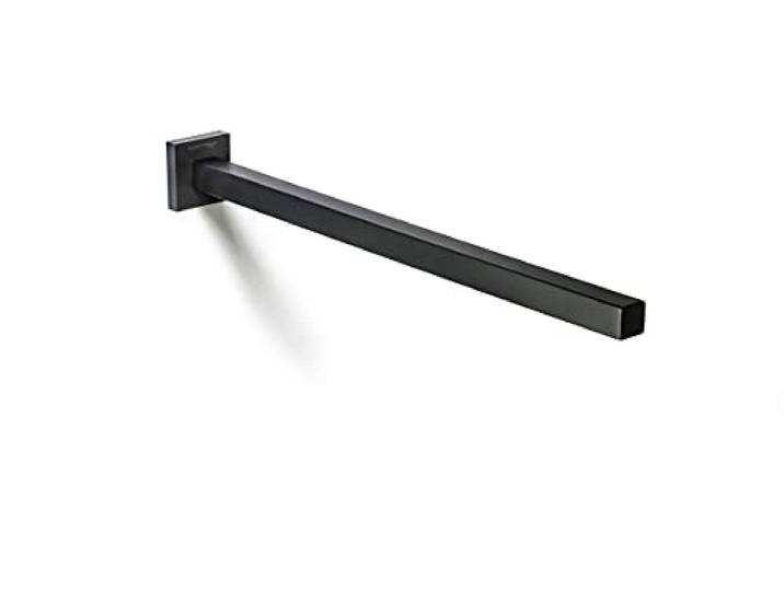 Sagittarius One Towel Holder 400S1-B Muurgemonteerde Handdoekhouder 40 cm – Gepolijst RVS SUS304, Moderne Badkamer Handdoekstang – Mat Zwart