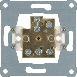 Hager WDF5600 Doppel-Potenzialausgleich-Steckdose, Modul-Einsatz UP