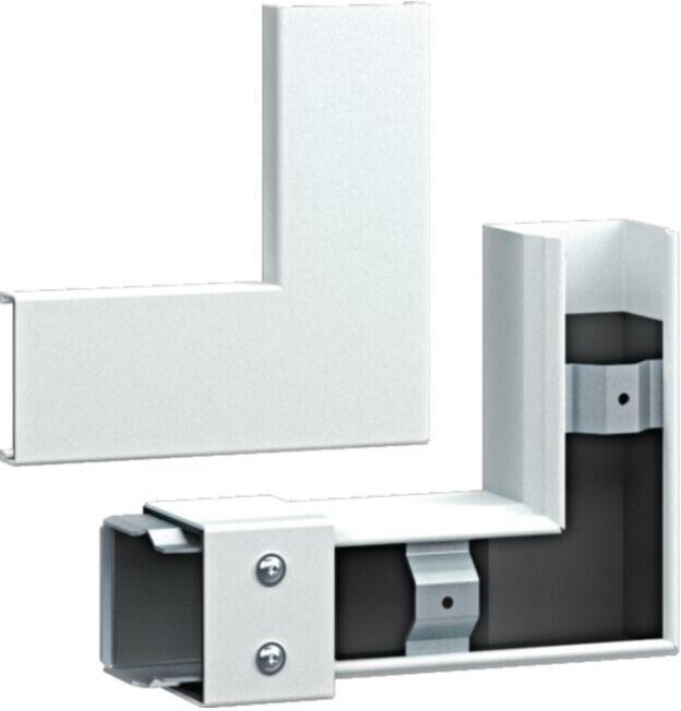 Hager Équerre plate FWK-Plus 60x60 blanche FWKP6006059016 (FWKP6006059016)