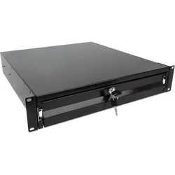 Intellinet Rack Storage Drawer, Serverschrank Zubehör, Schwarz