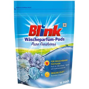 Blink Wäscheparfüm Pure Freshness, Parfum Caps, wasserlöslich, lang anhaltend, 15 Stück