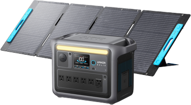 soundcore Anker SOLIX C1000 Solar Generator + 200W Solar Panel