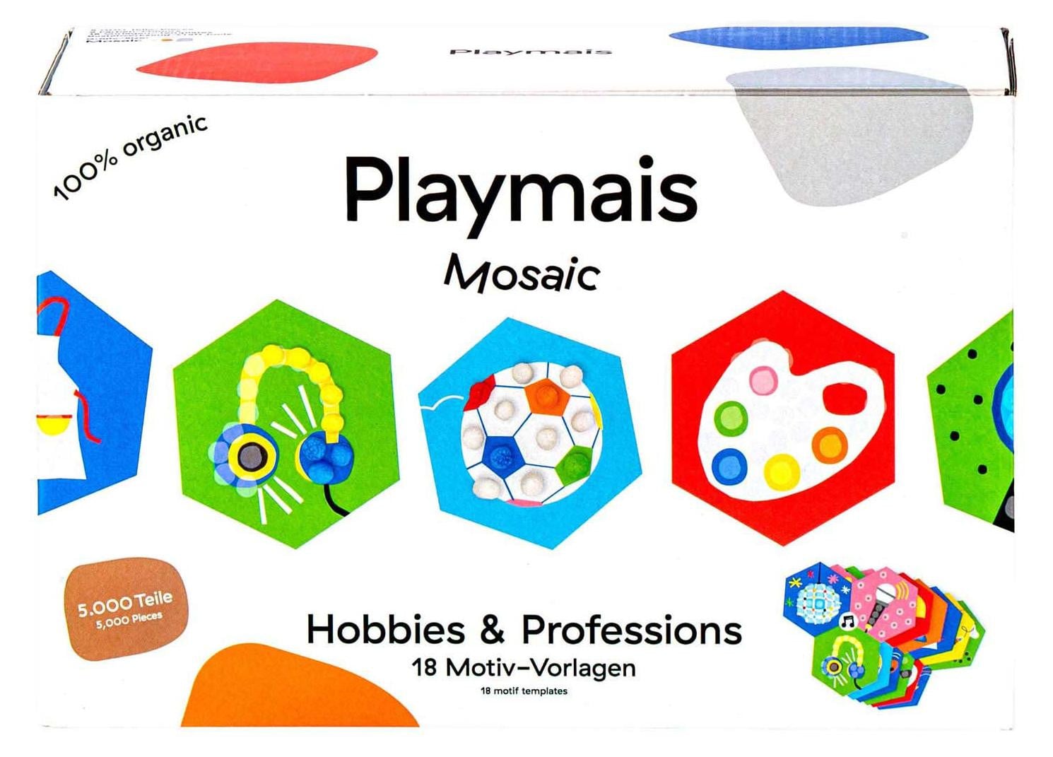 PlayMais knutselset mozaïek hobby's en beroepen met 5000 onderdelen
