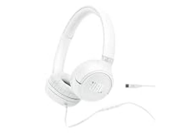 JBL Tune 530 C, Casque Filaire Supra-Auriculaire, Blanc