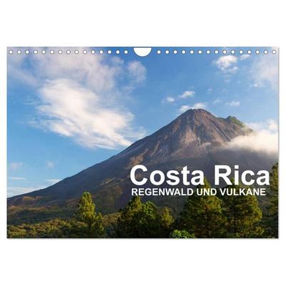 Costa Rica - Regenwald und Vulkane (Wandkalender 2026 DIN A4 quer), CALVENDO Monatskalender