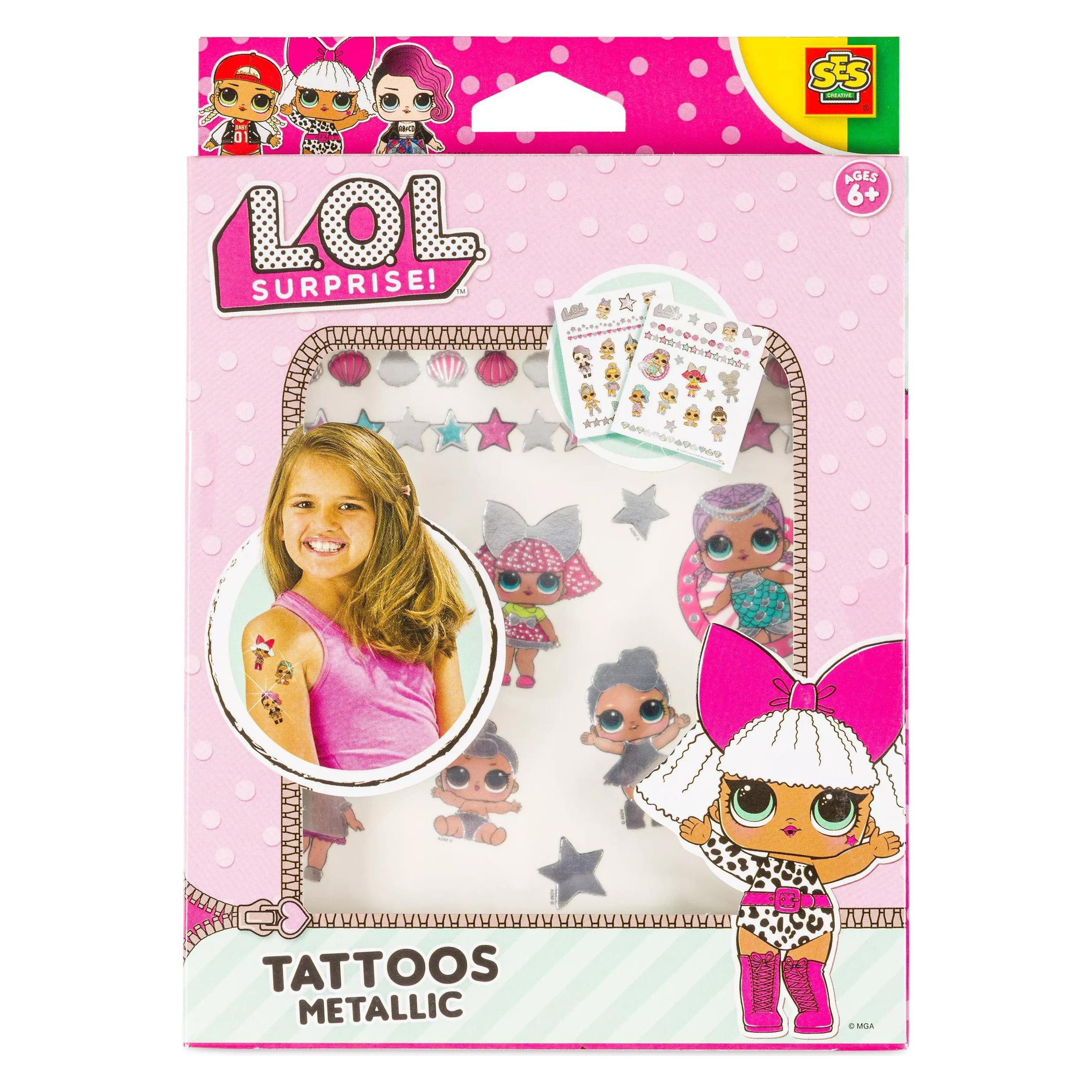 L.O.L. Surprise! Metallic Tattoos (340.14192)